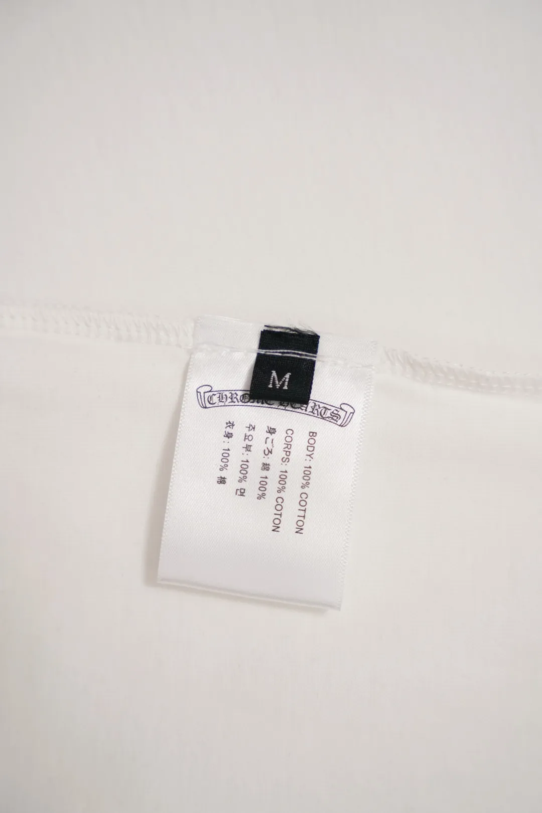 DT 55 60 Chrome Hearts T ， ， Black White S-XL